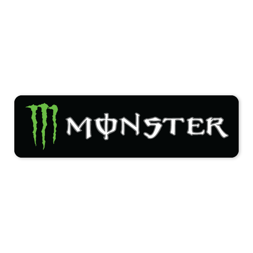 Monster Energy Sticker – Retrobot