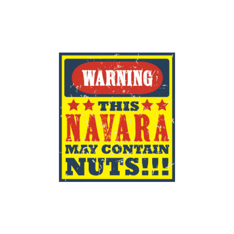Warning May Contain Nut Sticker - Available in many options