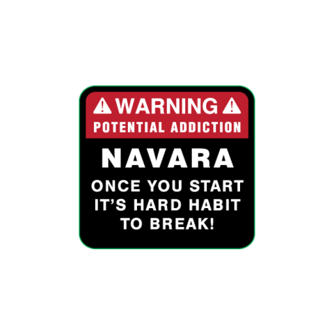 Warning Potential Addiction Sticker - Available in many options