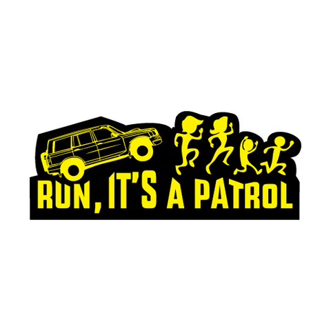 Run It's a 4WD Sticker - Available in many options
