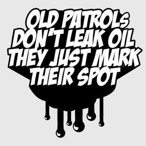 Dont Leak Oil Sticker - Available in many options