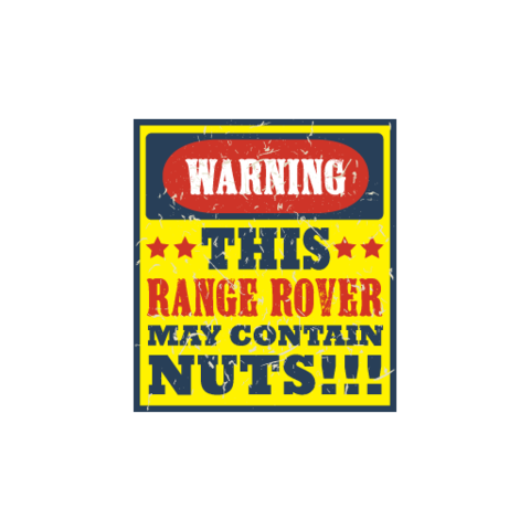 Warning May Contain Nut Sticker - Available in many options