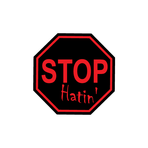 Stop Hatin Sticker-0