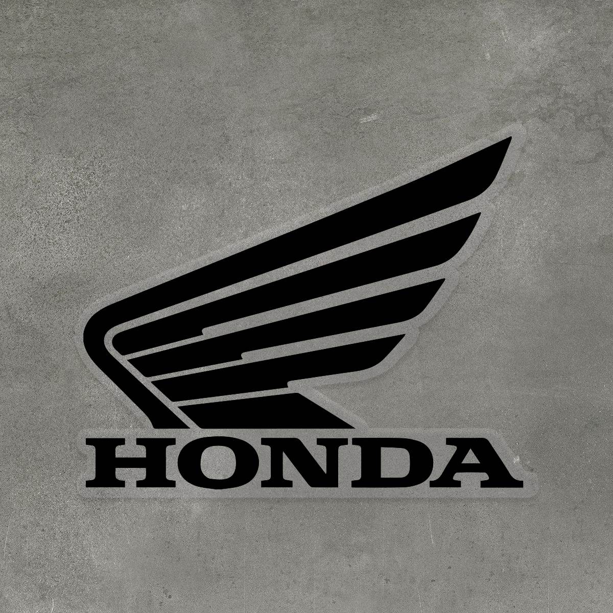 HONDA MOTORCYCLES Logo Facing Left Sticker
