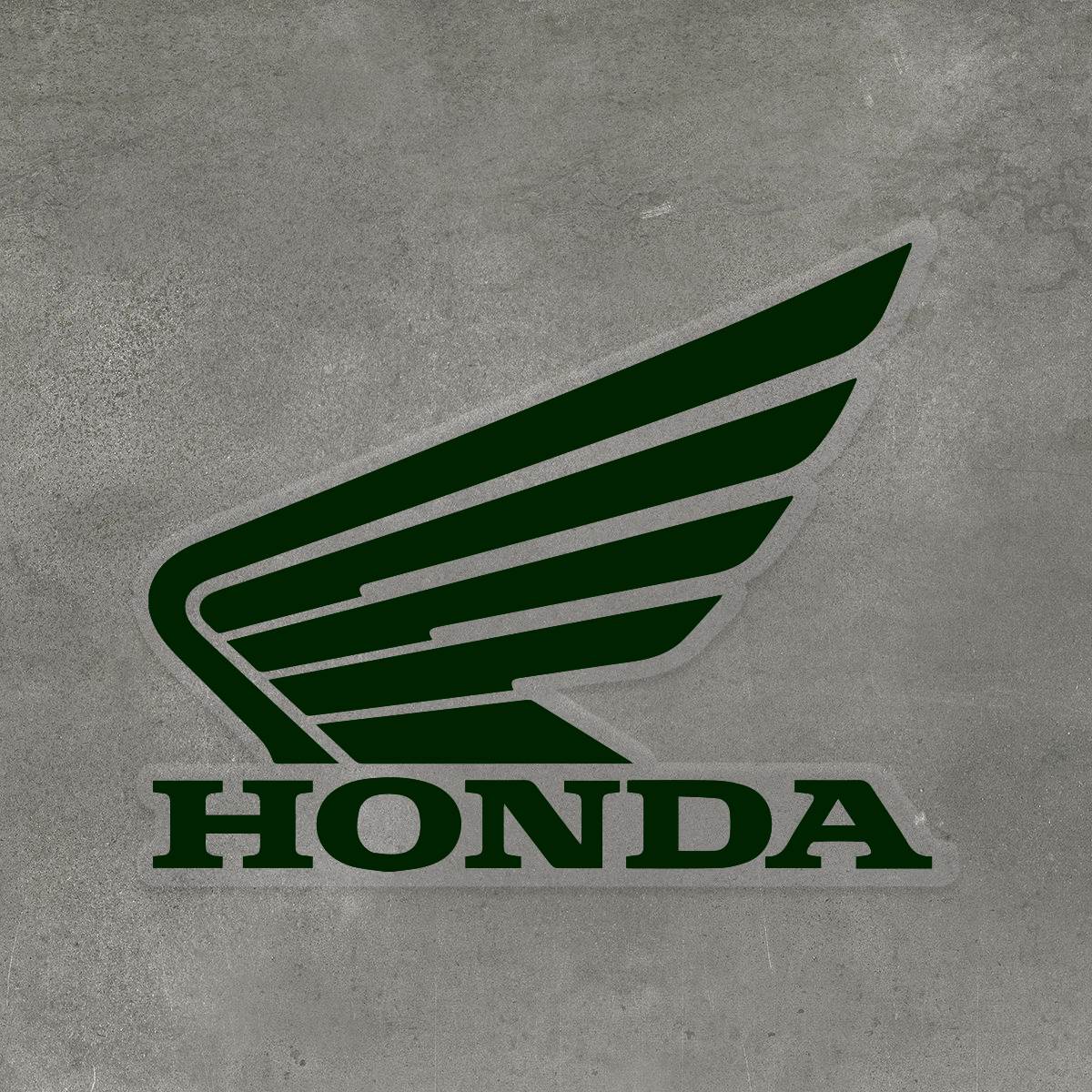 HONDA MOTORCYCLES Logo Facing Left Sticker
