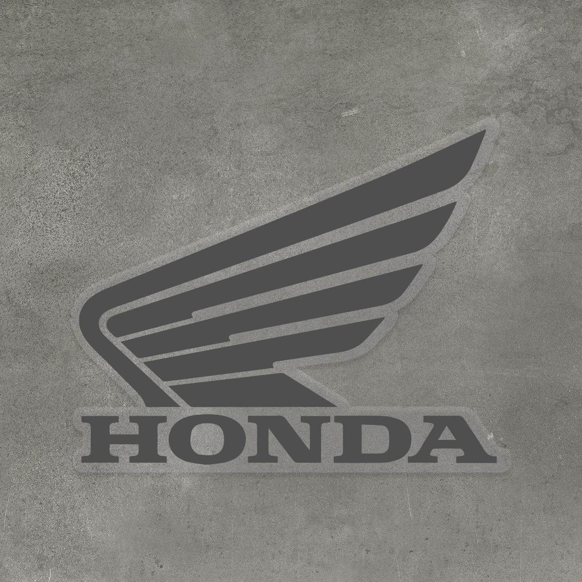 HONDA MOTORCYCLES Logo Facing Left Sticker