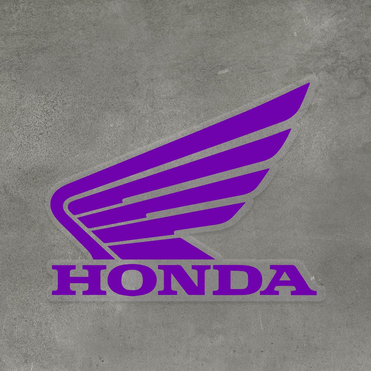 HONDA MOTORCYCLES Logo Facing Left Sticker