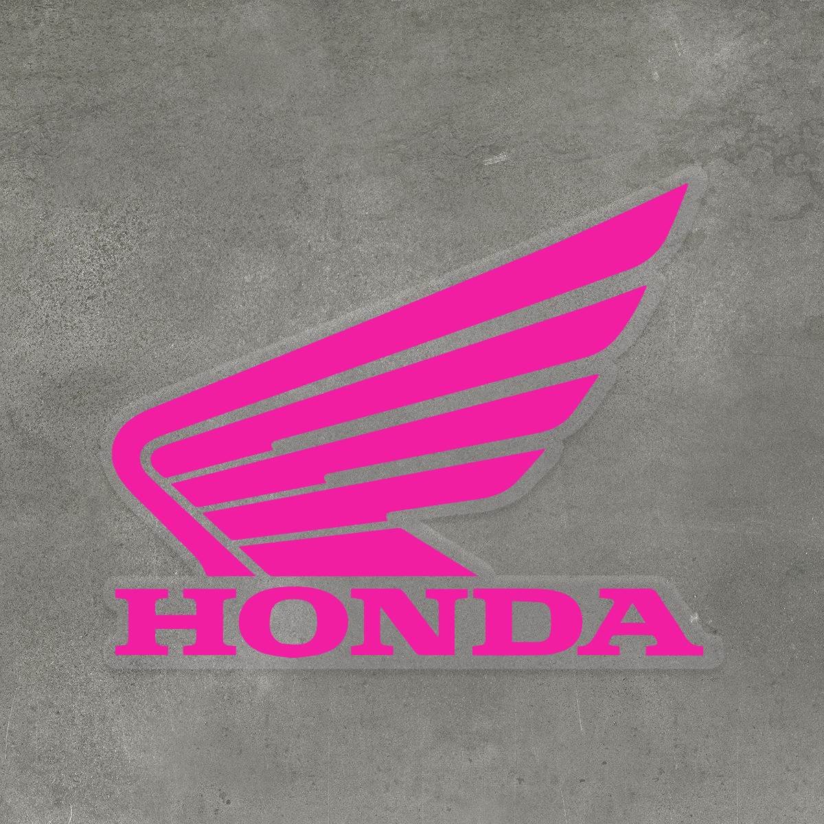 HONDA MOTORCYCLES Logo Facing Left Sticker