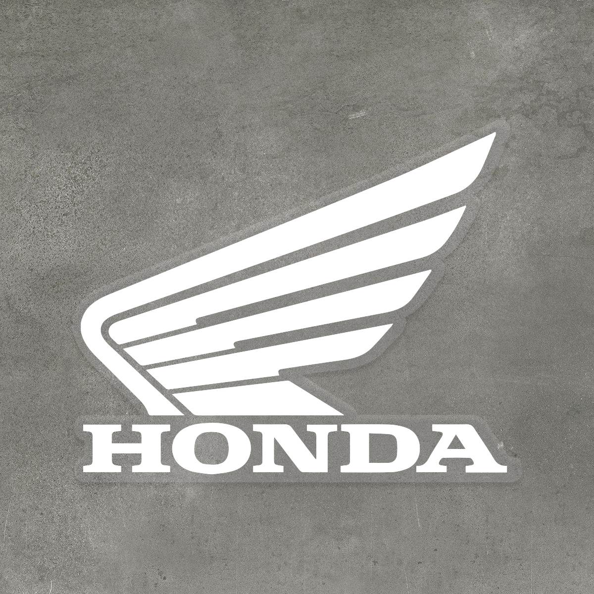 HONDA MOTORCYCLES Logo Facing Left Sticker