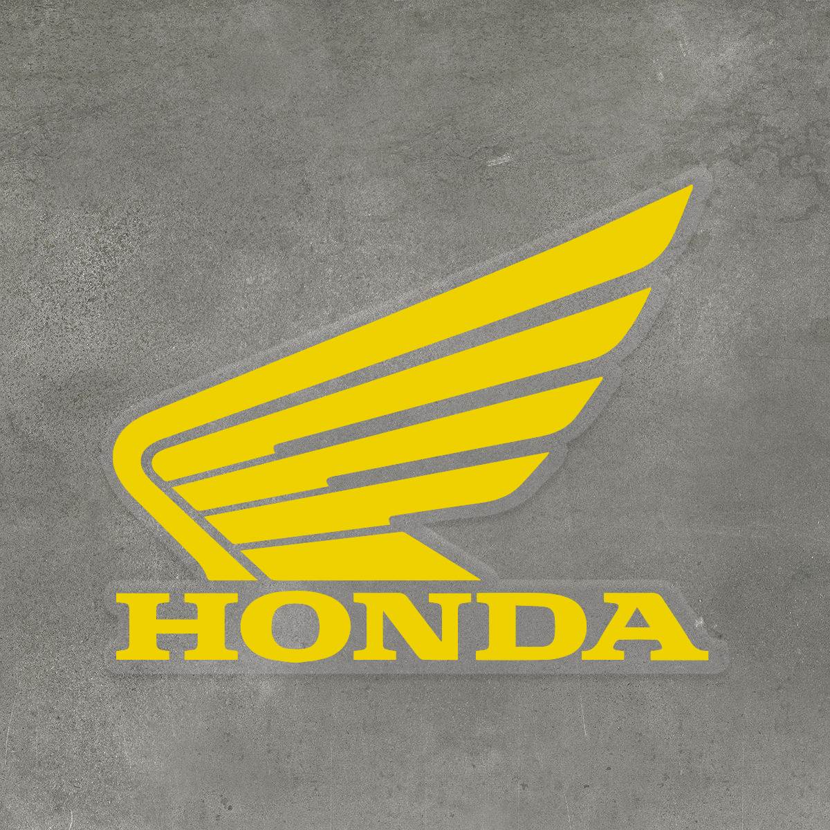 HONDA MOTORCYCLES Logo Facing Left Sticker