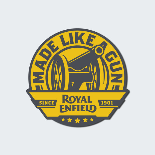 ROYALENFIELD GUN Sticker