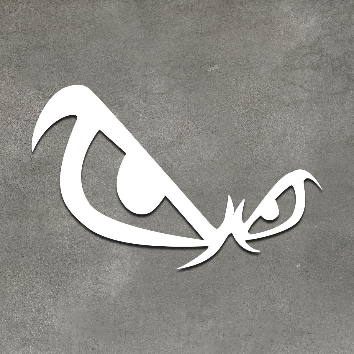 No Fear Eyes Logo Sticker