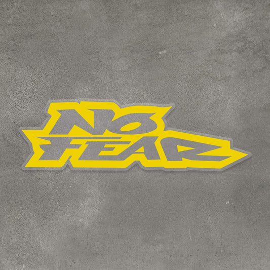 No Fear Sticker