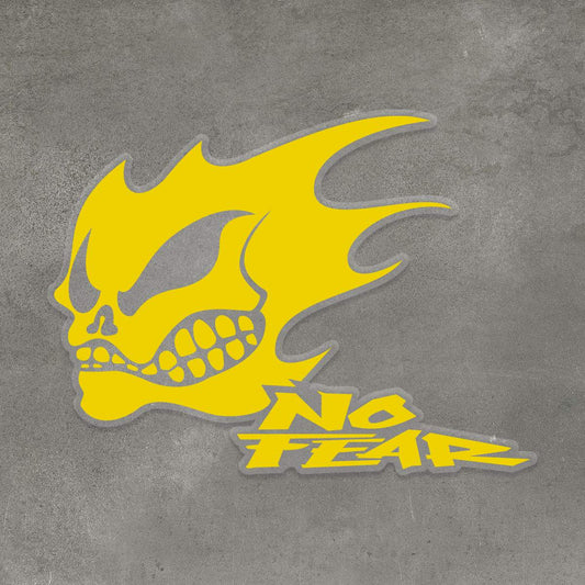 No Fear Sticker