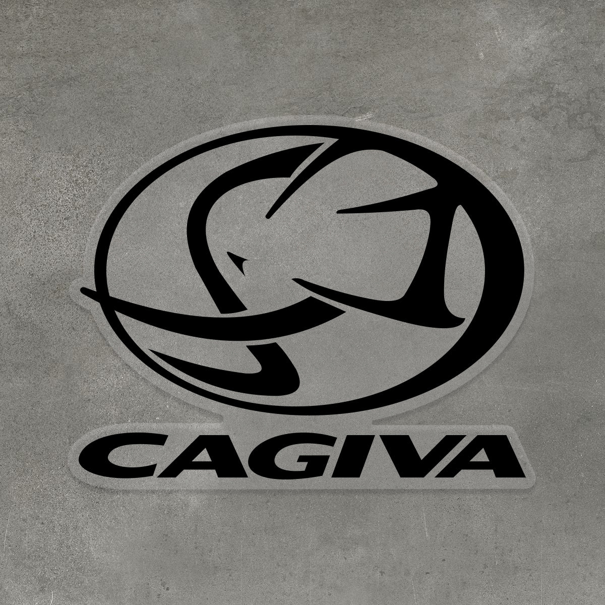 Cagiva Motorcycle Sticker