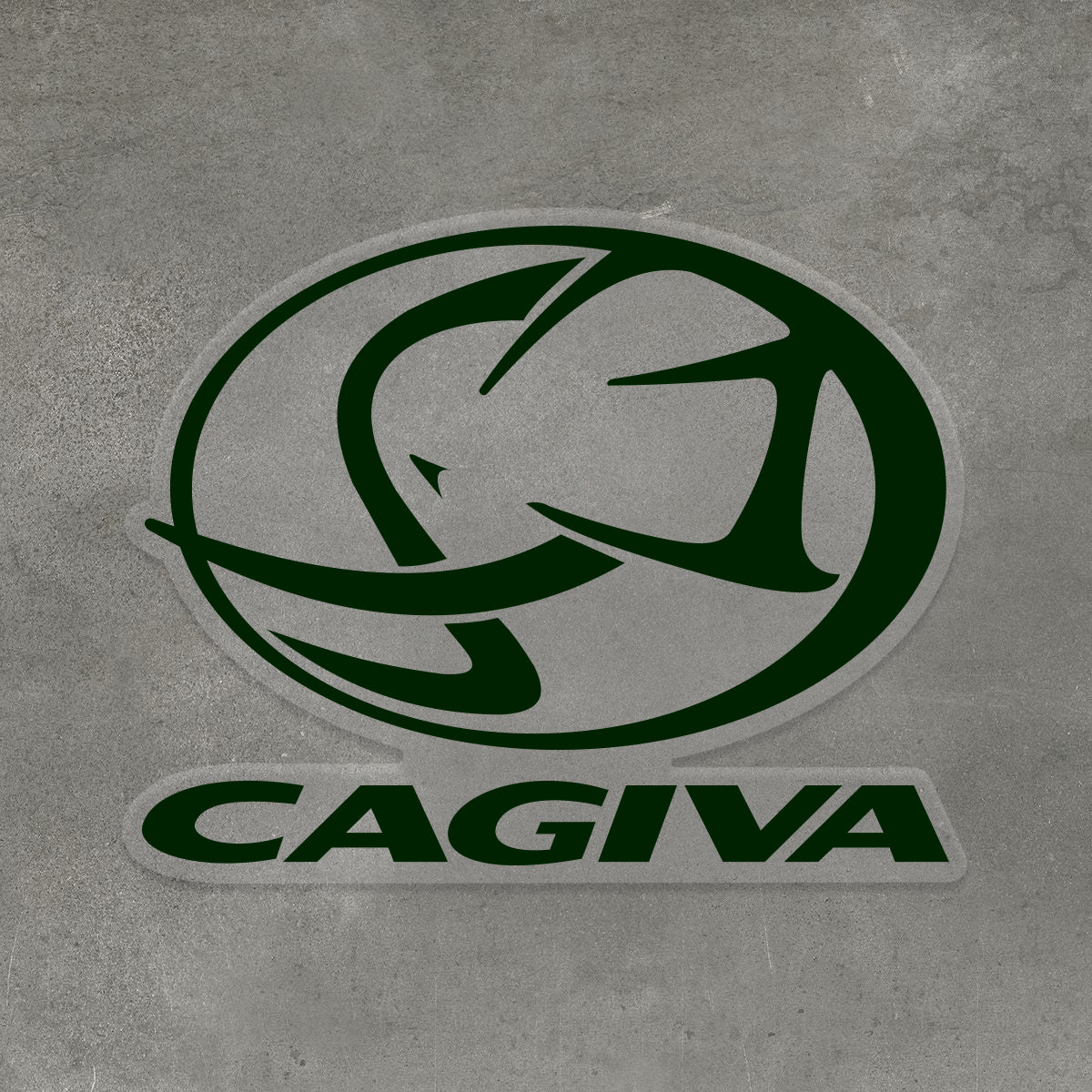 Cagiva Motorcycle Sticker