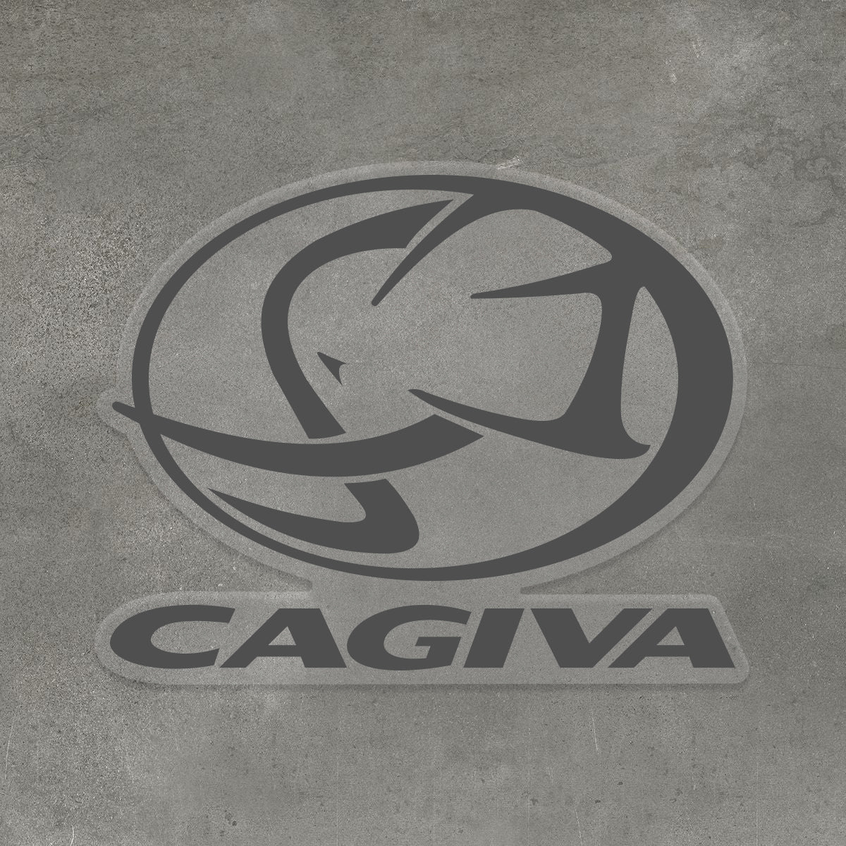 Cagiva Motorcycle Sticker