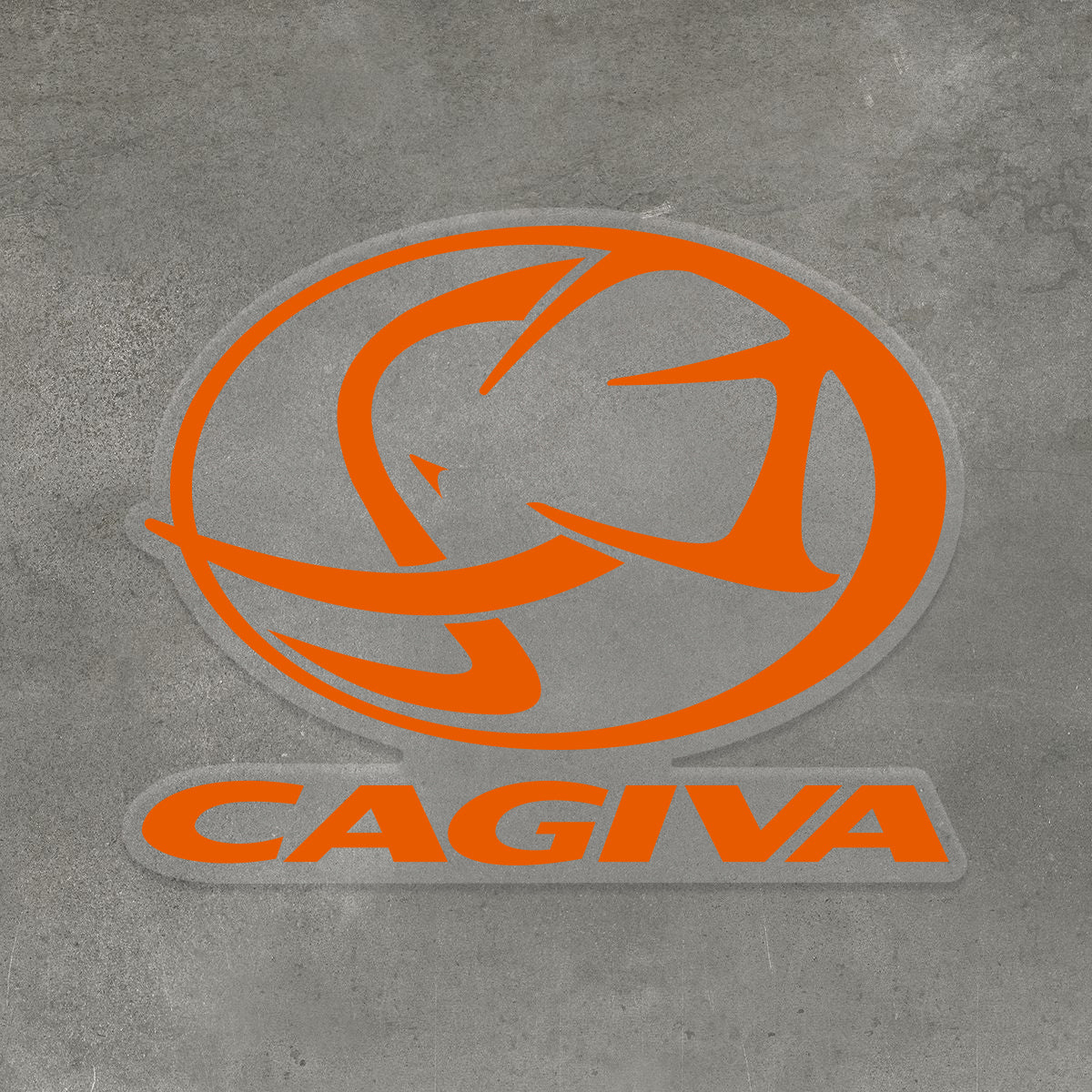 Cagiva Motorcycle Sticker