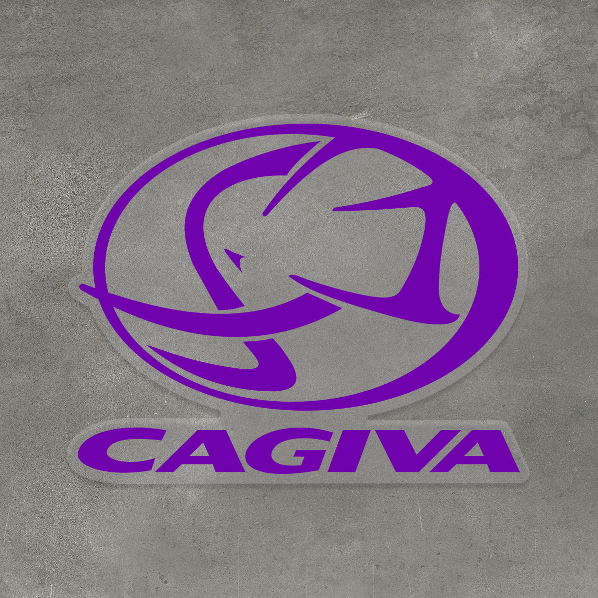 Cagiva Motorcycle Sticker