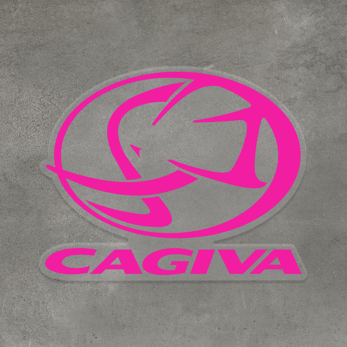 Cagiva Motorcycle Sticker