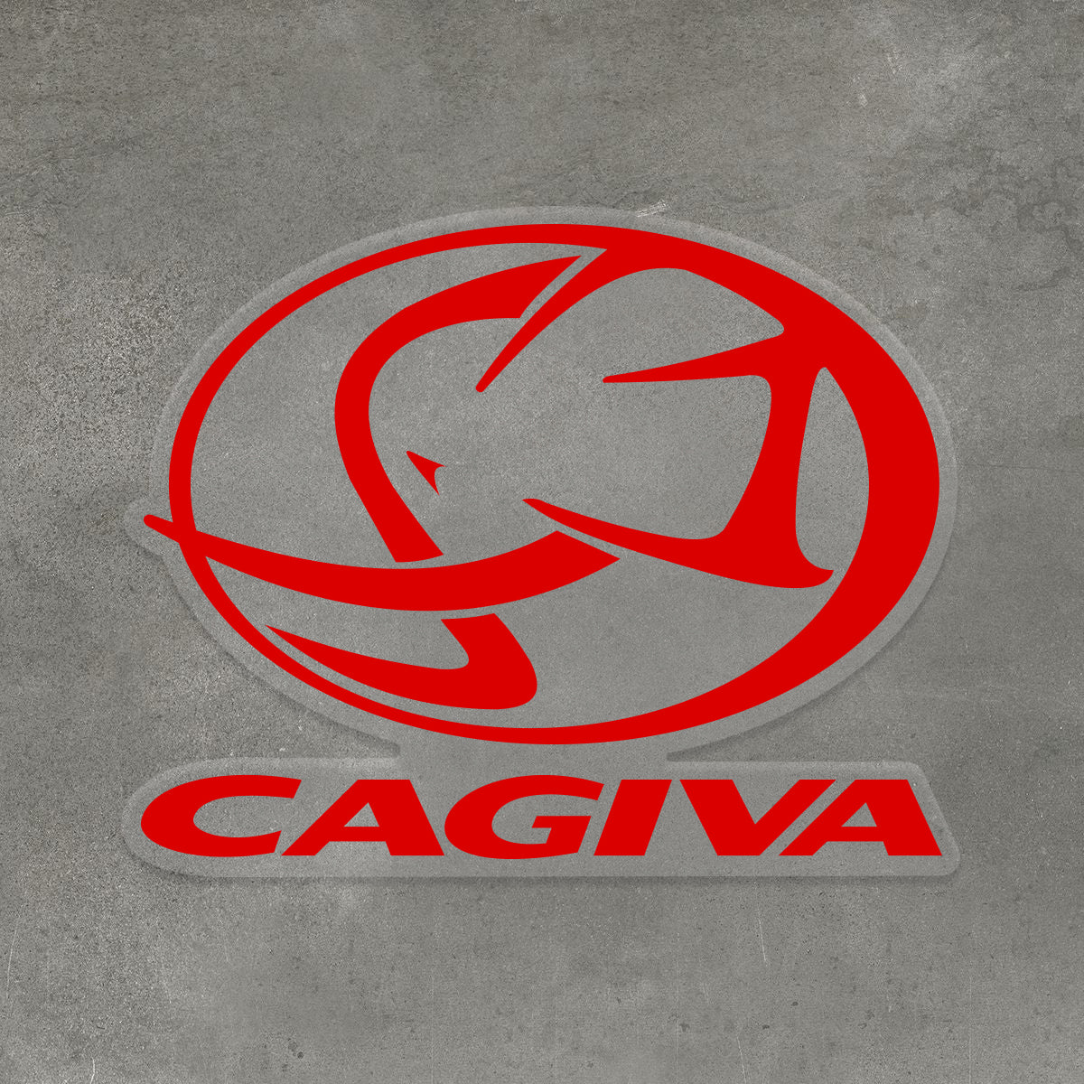 Cagiva Motorcycle Sticker