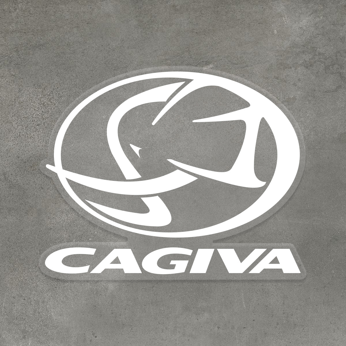 Cagiva Motorcycle Sticker