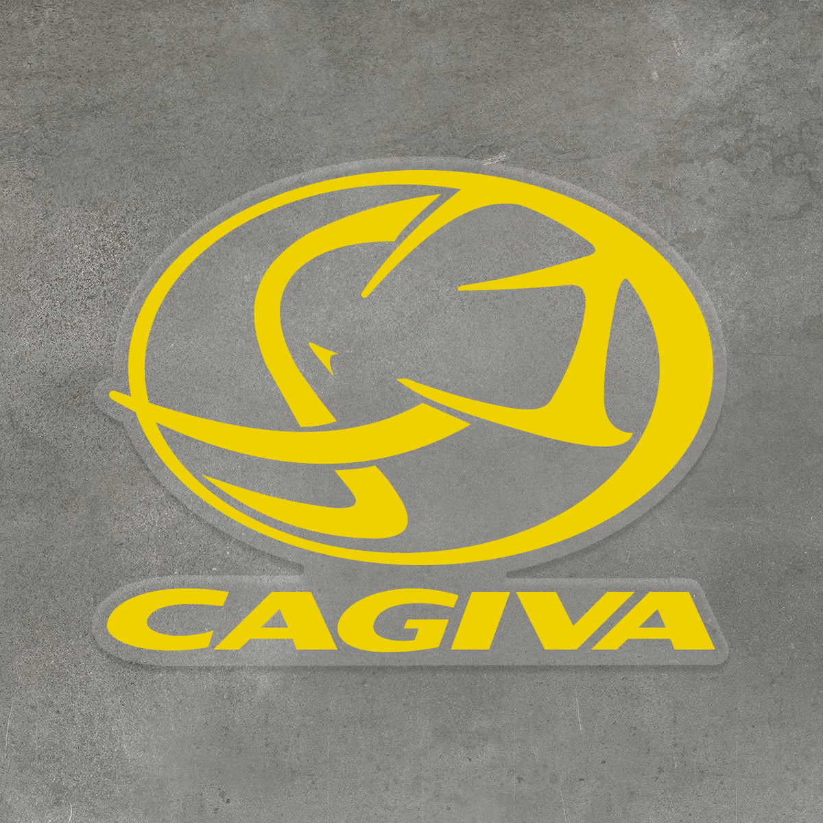 Cagiva Motorcycle Sticker
