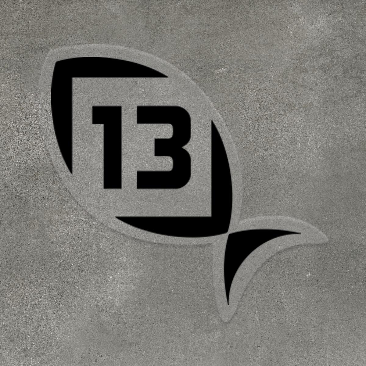 13 Fishing Sticker