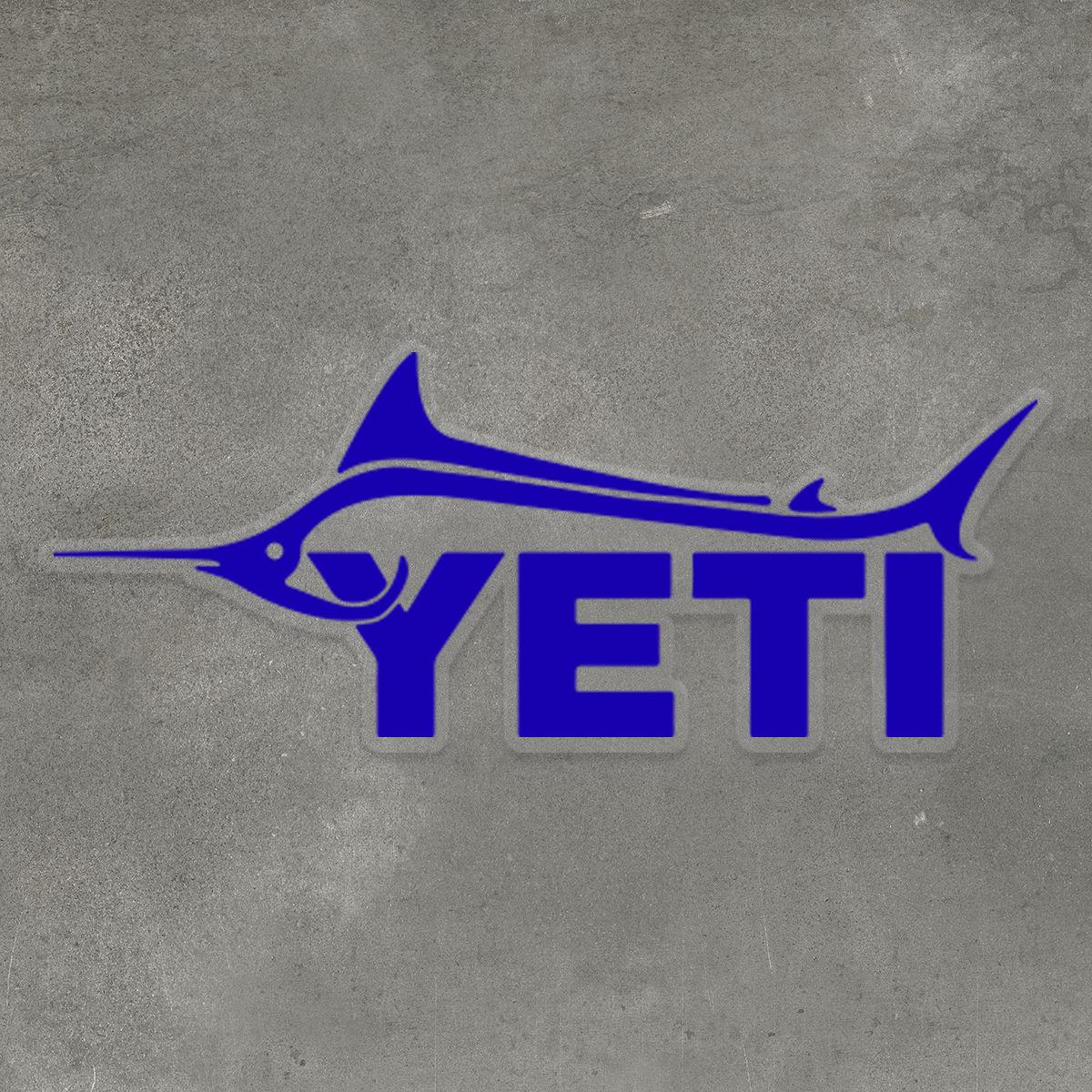 Yeti Marlin Sticker