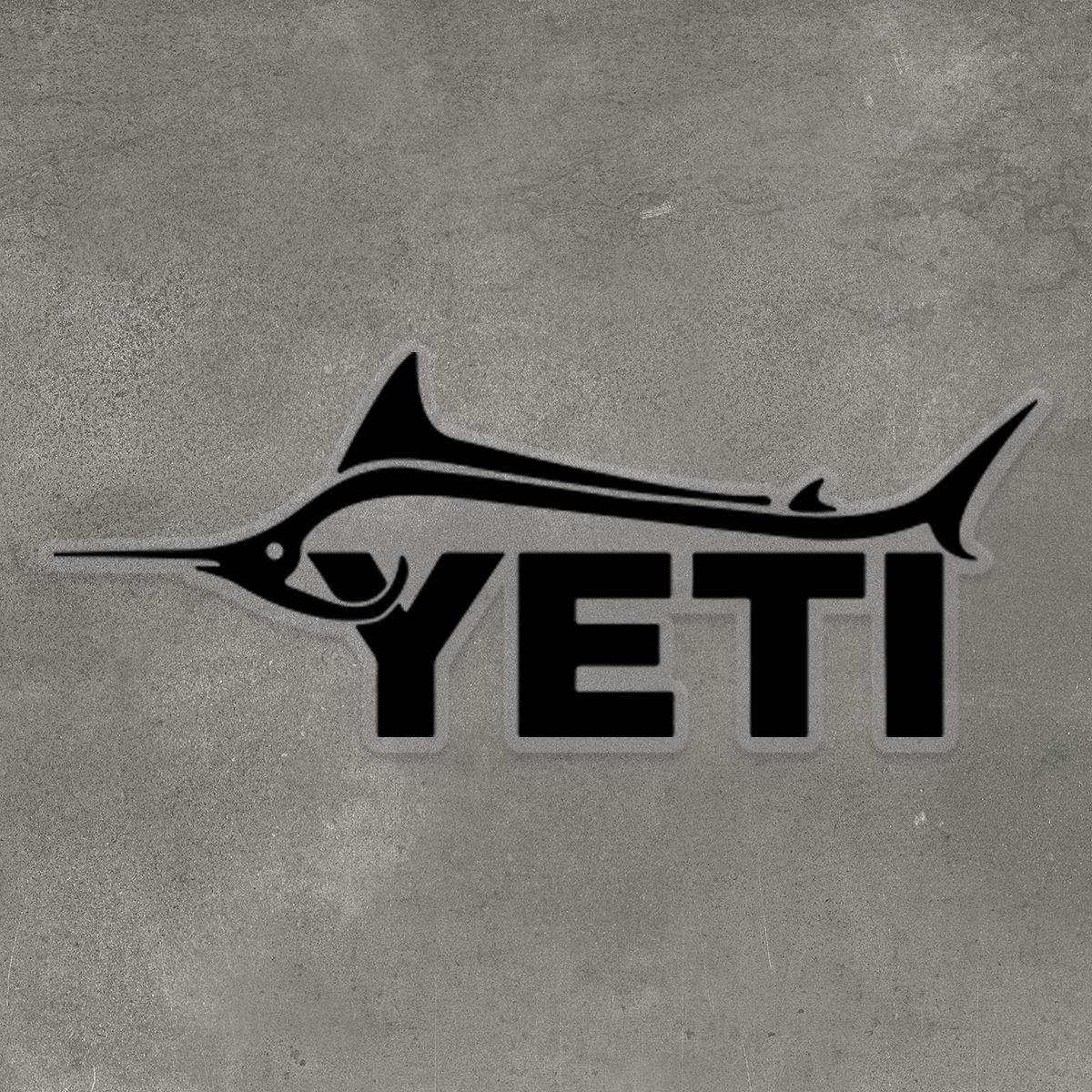 Yeti Marlin Sticker