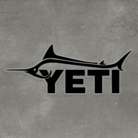 Yeti Marlin Sticker