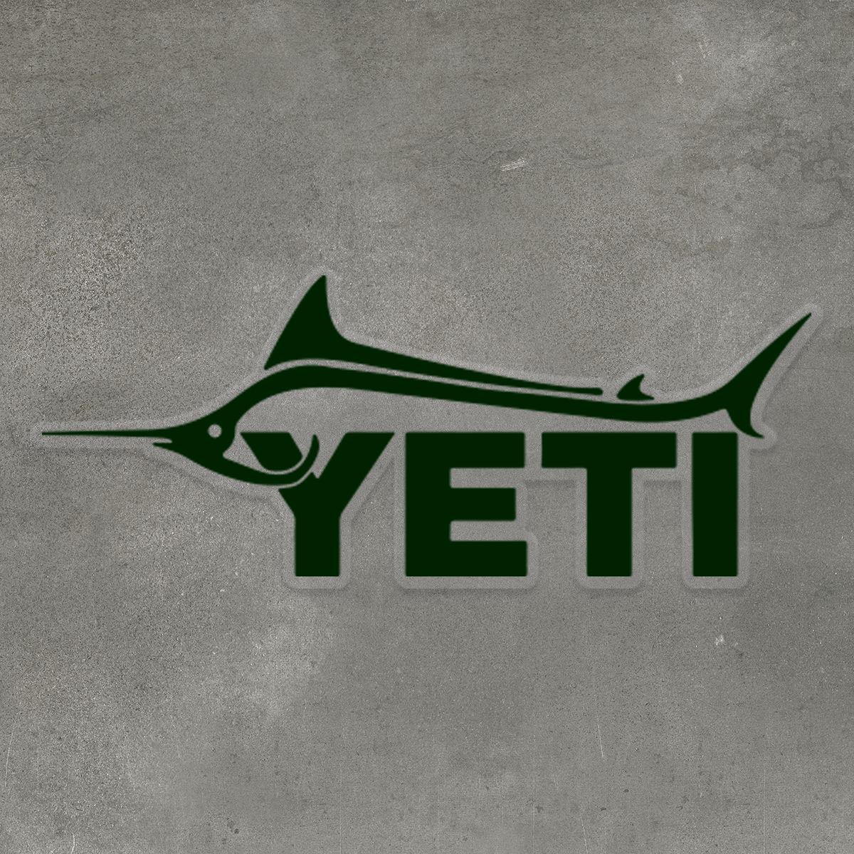 Yeti Marlin Sticker