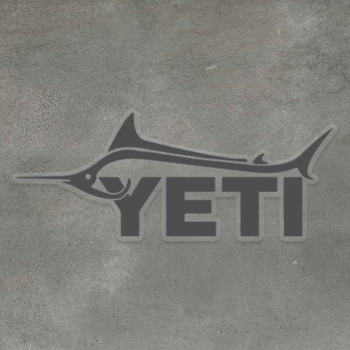 Yeti Marlin Sticker