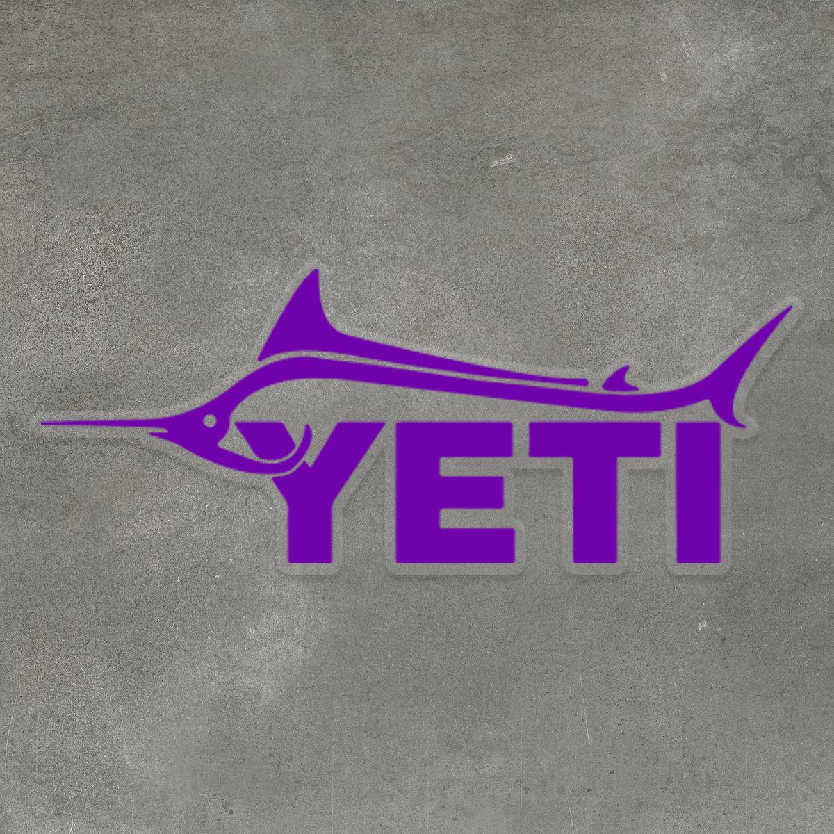 Yeti Marlin Sticker