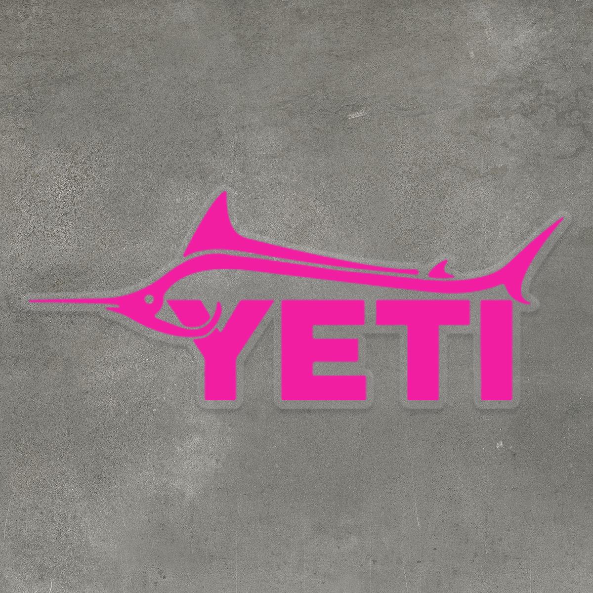 Yeti Marlin Sticker