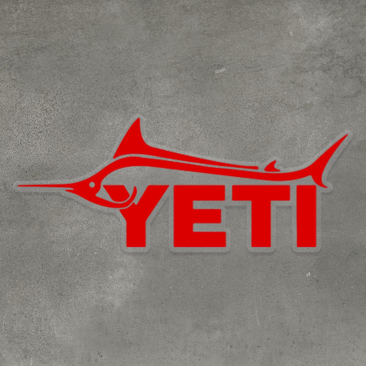 Yeti Marlin Sticker