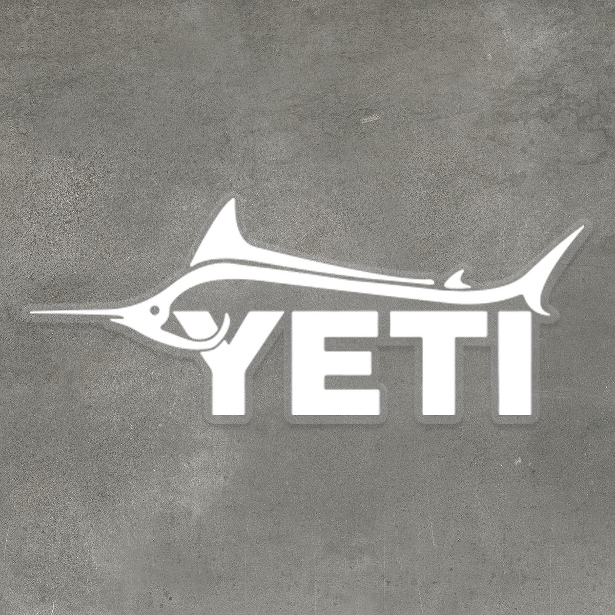 Yeti Marlin Sticker