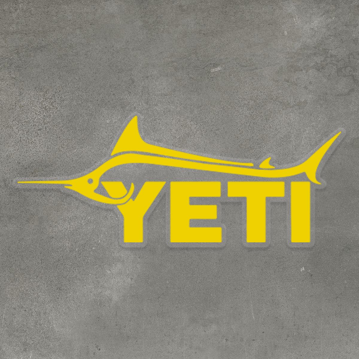Yeti Marlin Sticker