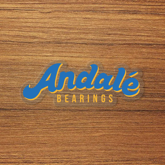 Andalé Bearings Logo Vinyl Decal Sticker – Waterproof & UV Resistant