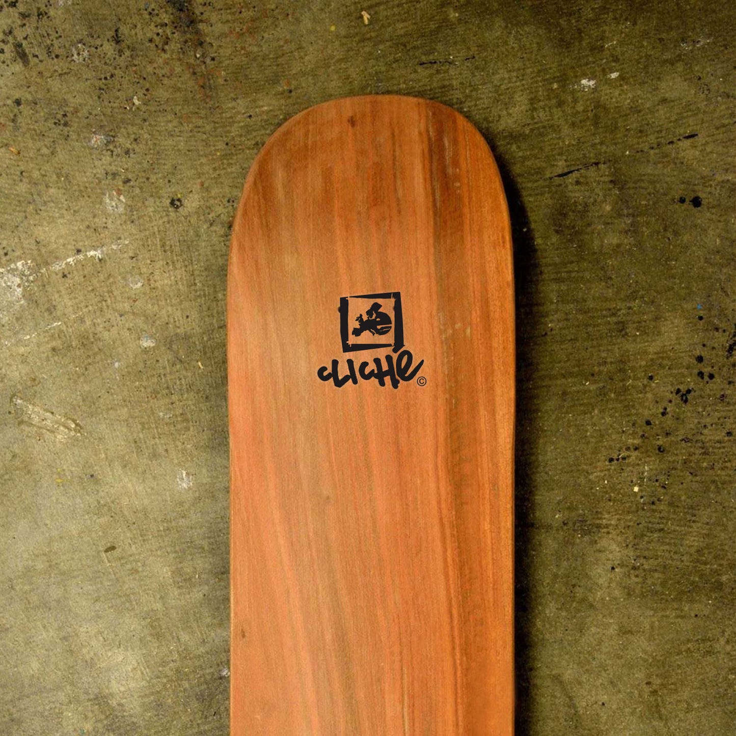 Cliché Skateboard Logo Vinyl Decal Sticker – Waterproof & Durable