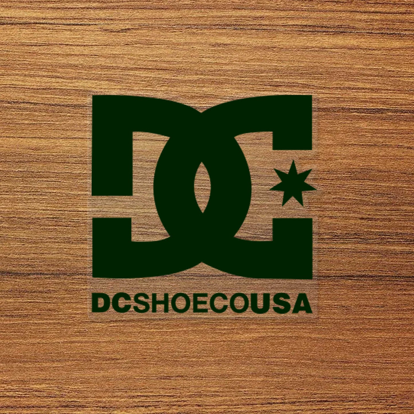 DC Shoes Skateboard Logo Vinyl Decal Sticker – Waterproof & Durable