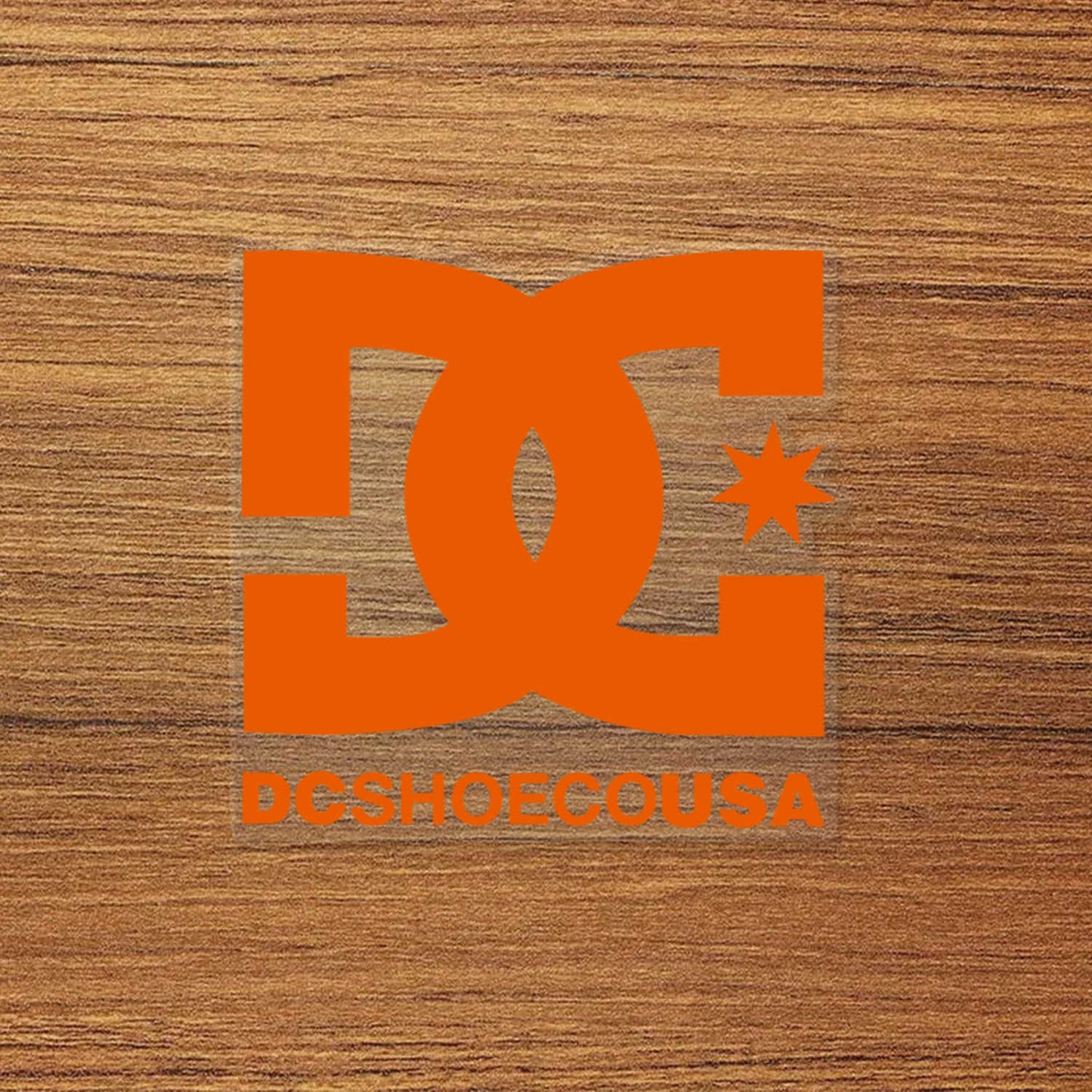 DC Shoes Skateboard Logo Vinyl Decal Sticker – Waterproof & Durable