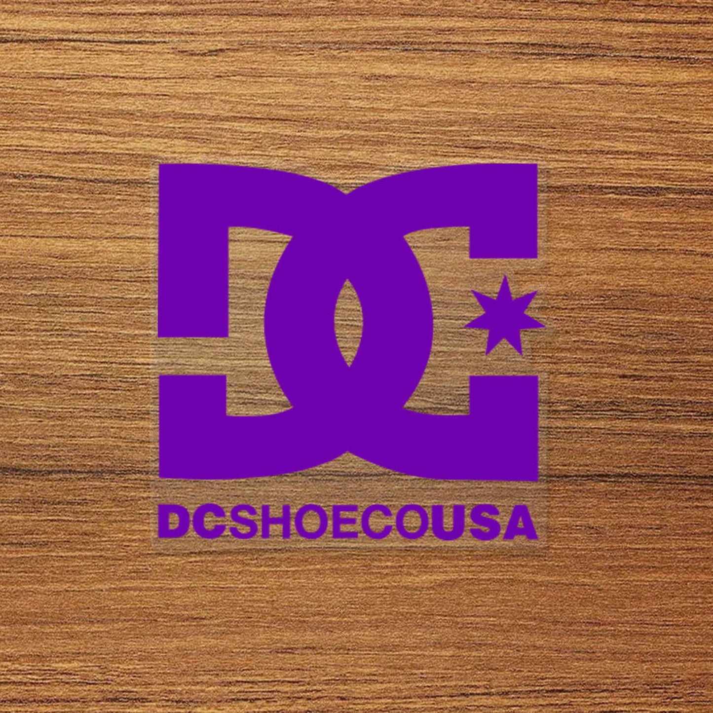DC Shoes Skateboard Logo Vinyl Decal Sticker – Waterproof & Durable