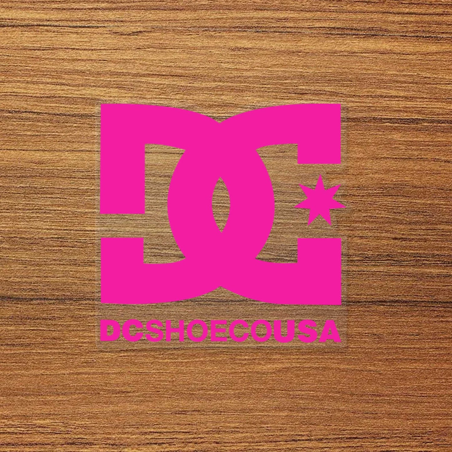 DC Shoes Skateboard Logo Vinyl Decal Sticker – Waterproof & Durable