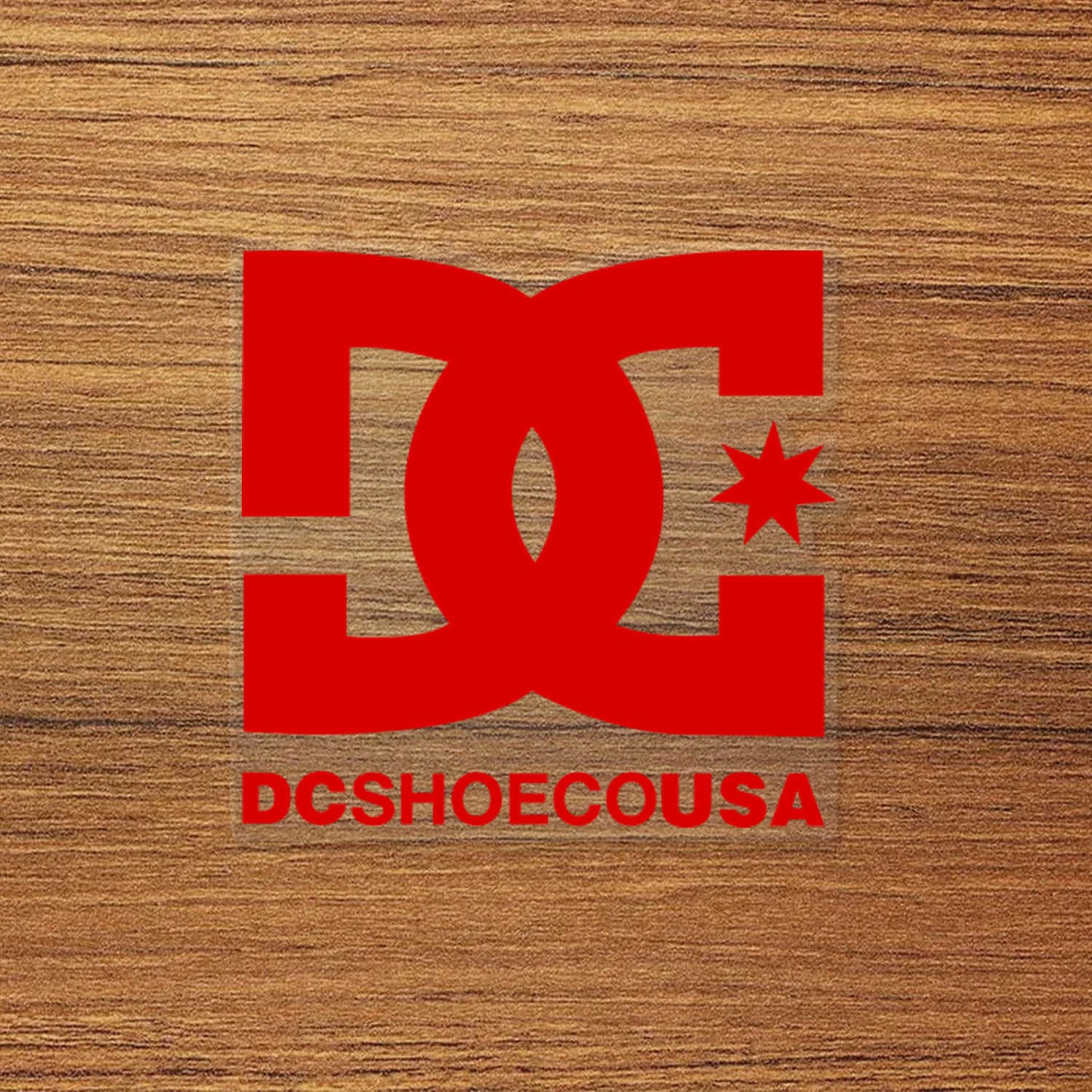 DC Shoes Skateboard Logo Vinyl Decal Sticker – Waterproof & Durable