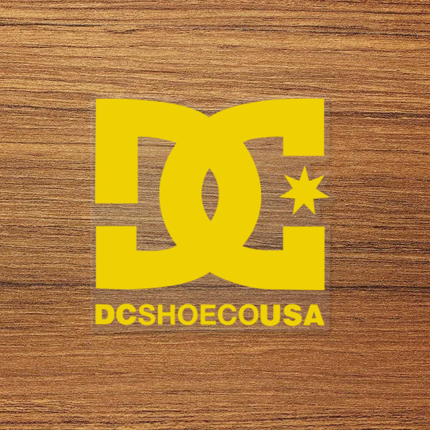 DC Shoes Skateboard Logo Vinyl Decal Sticker – Waterproof & Durable