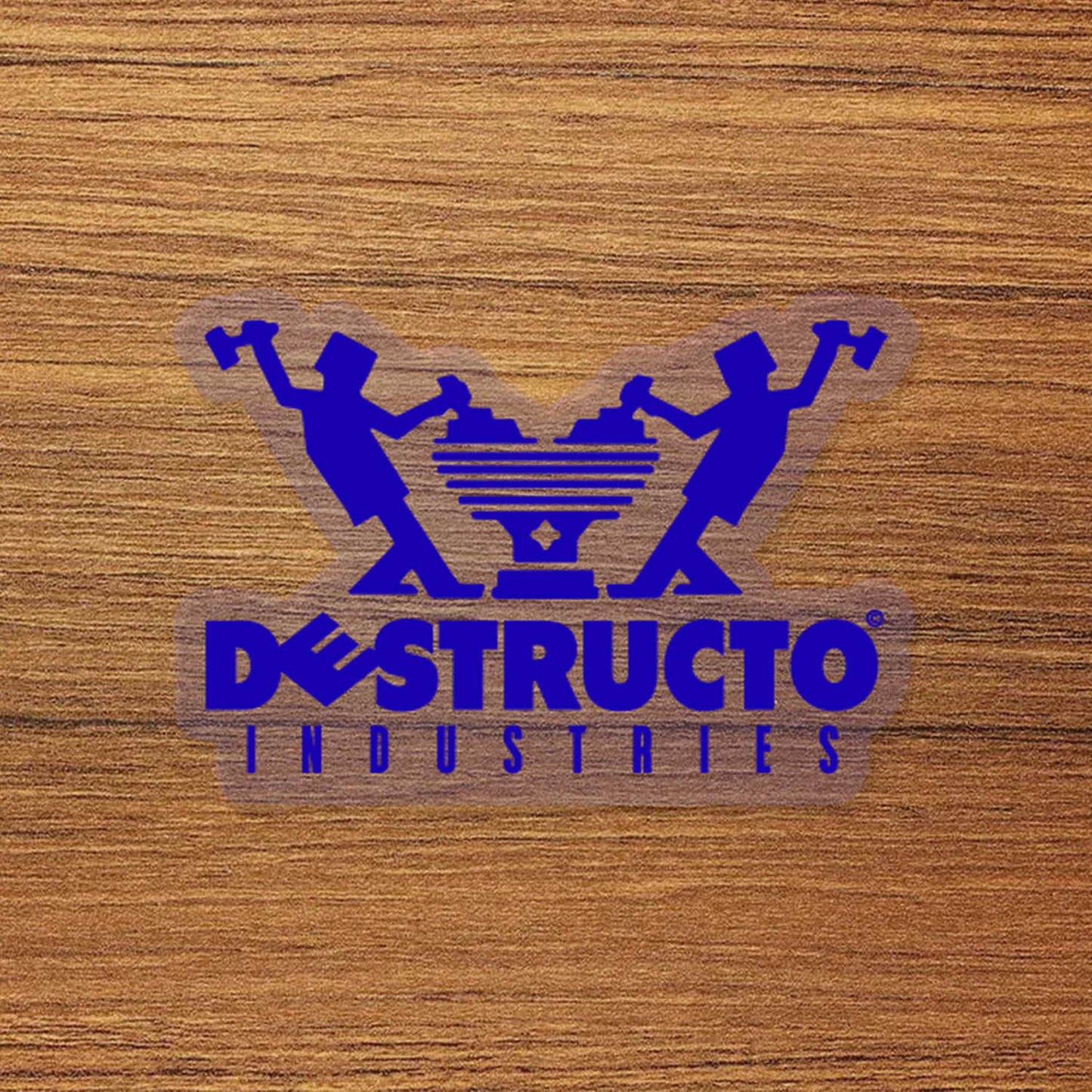 Destructo Trucks Skateboard Logo Vinyl Decal Sticker – Waterproof & Durable