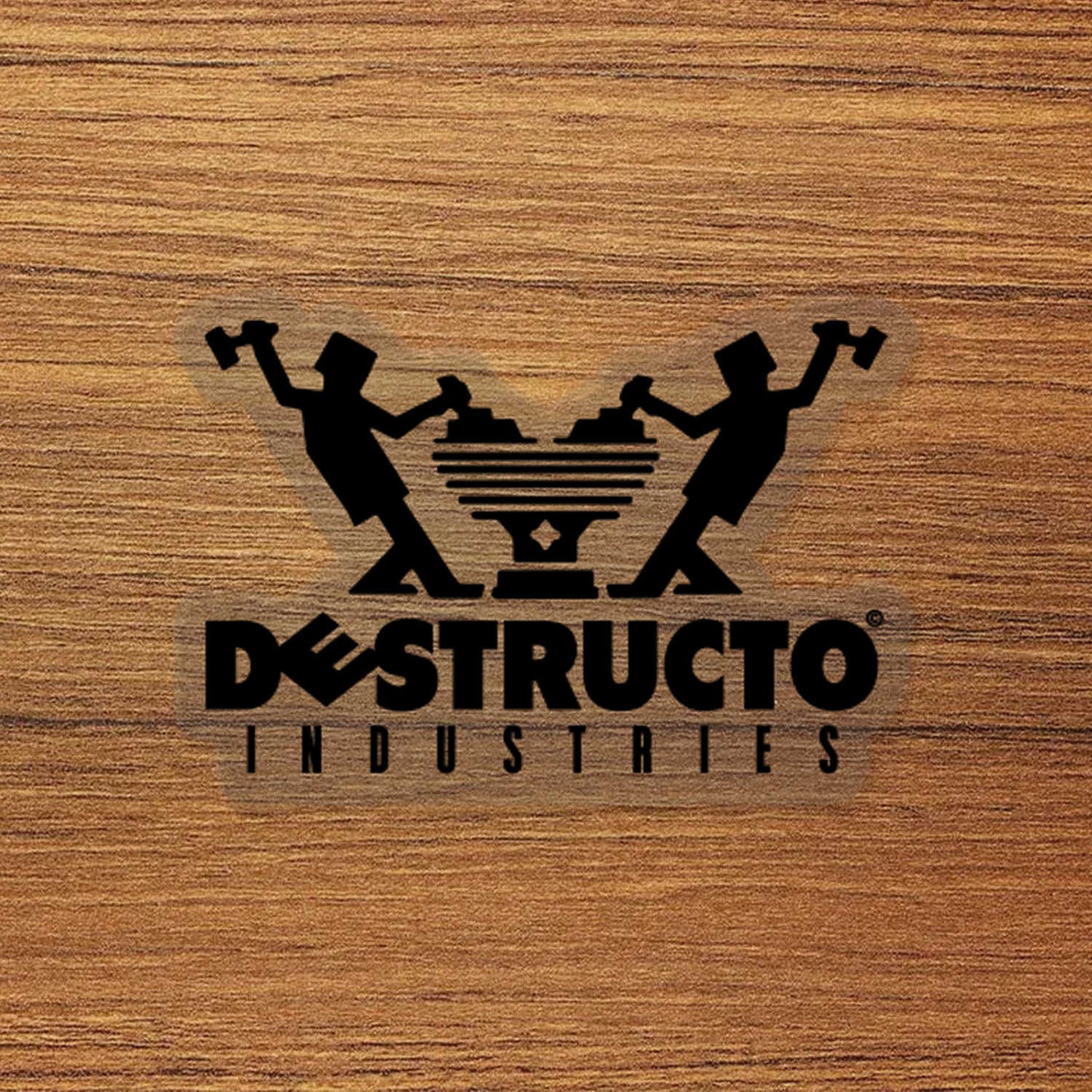 Destructo Trucks Skateboard Logo Vinyl Decal Sticker – Waterproof & Durable