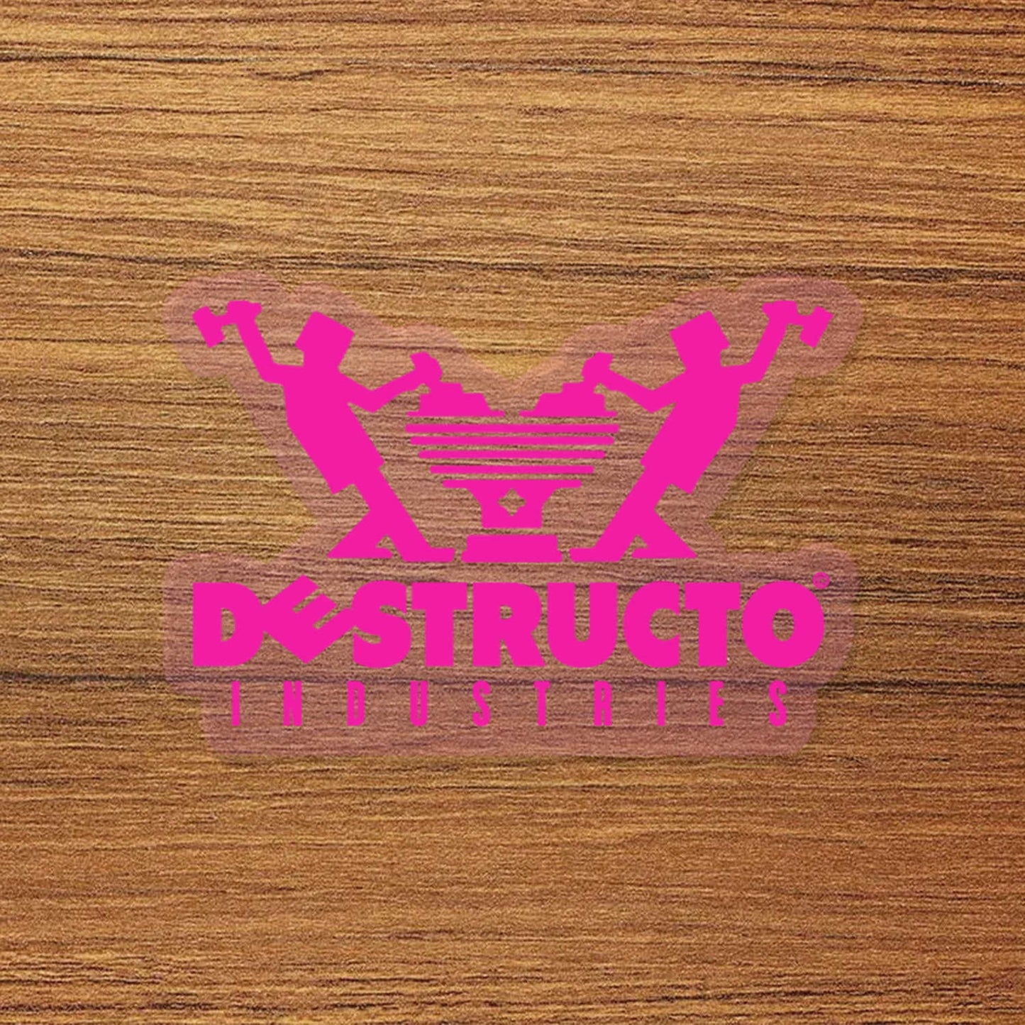 Destructo Trucks Skateboard Logo Vinyl Decal Sticker – Waterproof & Durable