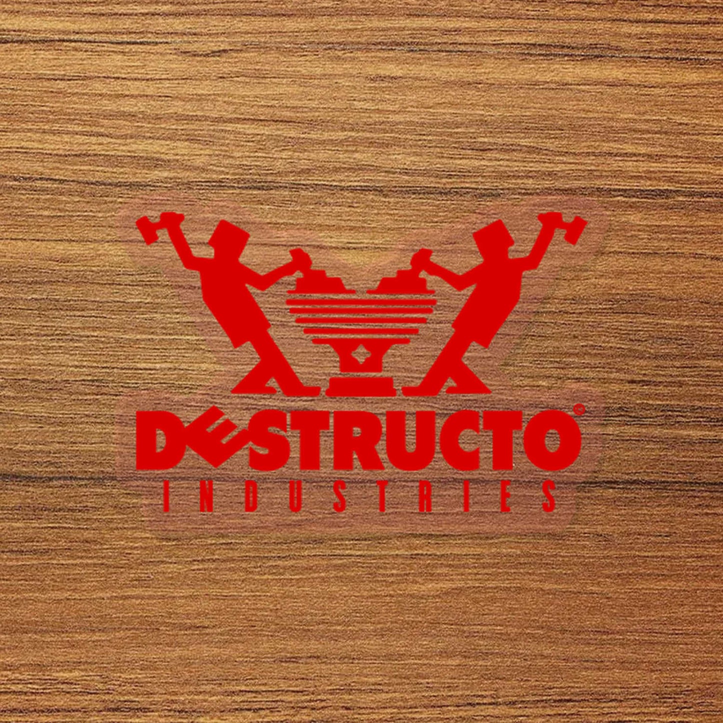 Destructo Trucks Skateboard Logo Vinyl Decal Sticker – Waterproof & Durable